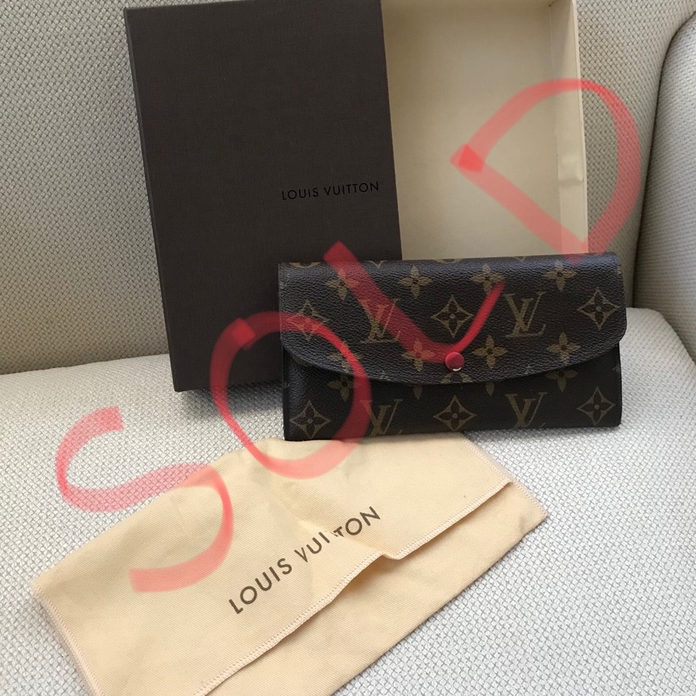 Louis Vuitton monogram Portefeuille Emilie Wallet